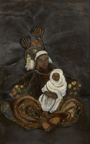 
	
		Henrietta Rattray, 
		Indian/British fl.1920-1935- 
		 
		The Nawad Sikander Begum of...