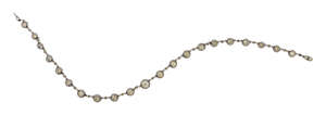 A Victorian paste riviere necklace, composed of a series of graduated foiled old-cut colourless paste with smaller single-cut paste spacers, mounted in silver,