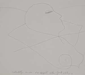 
	
		Colin Self, 
		British b.1941- 
		
		Circus Horsewoman, 2001; 
		
		pencil on...