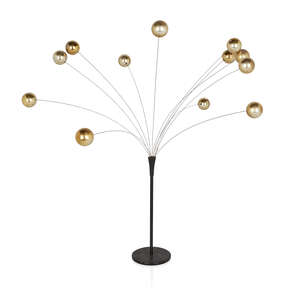 
	
		Laurids Lonborg for Scandia, 
		 
		Kinetic ball sculpture, circa 1955, 
		Brass,...