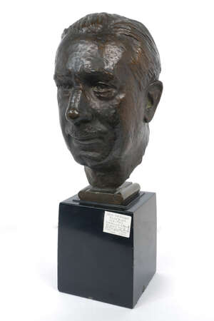 
	
		Sir William Reid Dick KVCO RA, British 1879-1961, A portrait bust of Lord Kemsley,
		