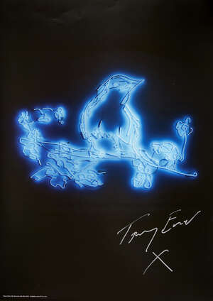 
	
		AMENDMENT: This poster is on 250 gsm silk finish paper. Tracey Emin CBE RA,
		British b....