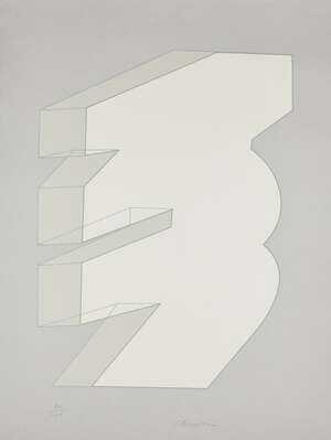 
	
		Chryssa Vardea-Mavromichali, 
		Greek/American 1933-2013- 
		 
		Untitled, 1980;
		 
		