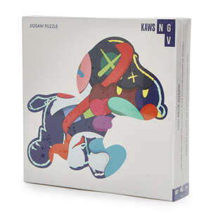 
	
		KAWS,
		American b.1974-
		 
		Stay Steady Jigsaw, 2019;
		 
		1000 piece jigsaw set,...