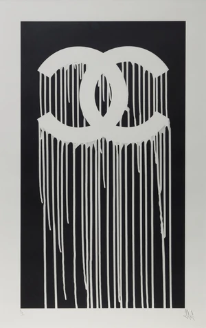 ZEVS,&nbsp;French b.1977-&nbsp;
Chanel, 2009;&nbsp;
monochrome screenprint on wove,&nbsp;signed in pencil, and numbered...