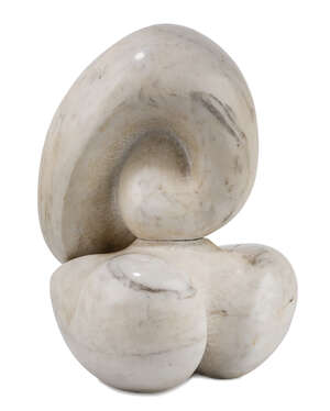 
	
		Caroline Van Der Merwe, 
		South African 1932-2012 - 
		 
		Abstract form; 
		  
		