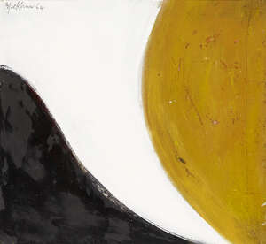
	
		John Blackburn, 
		British 1932-2022 - 
		 
		Untitled, 1964; 
		 
		oil on panel,...