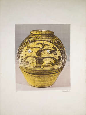 
	
		Bernard Leach (1887-1979), a limited edition lithograph 
		1973/74, signed in pencil to...
