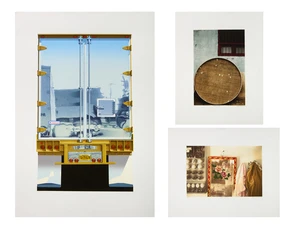 Andrew Holmes,&nbsp;British b.1947-&nbsp;American, 1982; Light Switches, 1983; Silkworm Tray, 1983;&nbsp;a screenprint and...