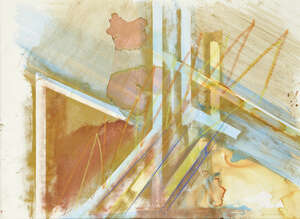 
	
		Yolanda Sonnabend, 
		British 1935-2015- 
		 
		Untitled abstract composition;...