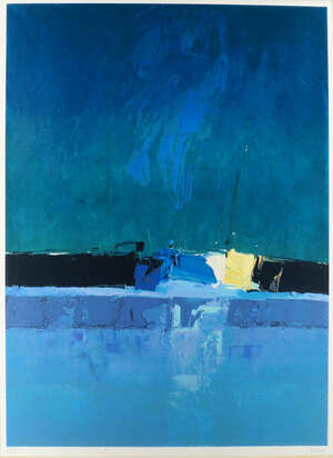 Donald Hamilton Fraser RA, 
		British 1929-2009- 
		Untitled;
		screenprint printed in colours, signed and numbered 86/175 in pencil; together with two smal