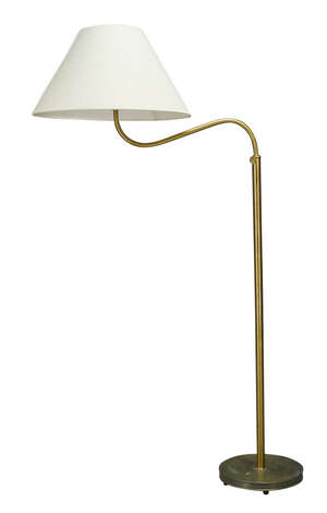 
	
		Attributed to Josef Frank (1885-1967), a model '2368' brass floor lamp   
		c.1950  
		