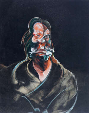 
	
		Francis Bacon, 
		British 1909-1992- 
		 
		Portrait of Isabel Rawsthorne, 1966;
		 
		