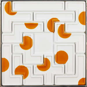 
	
		Joe Tilson RA, 
		British 1928- 
		 
		Pantominoe, 1966; 
		 
		vacuum-formed acrylic...