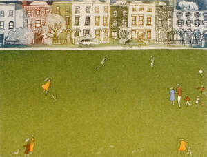 
	
		Brenda Hartin, British 20th/21st century- Street Scenes; etchings in colours, all signed...