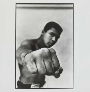 
	
		Thomas Hoepker,
		German b.1936-
		 
		Muhammad Ali, boxing world heavyweight champion...