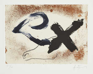 
	
		PROPERTY FROM THE COLLECTION OF THE LATE CLODAGH WADDINGTON
		 
		Antoni Tàpies,
		