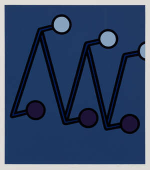 
	
		Patrick Caulfield CBE RA,
		British 1936-2005-
		Oh! If One Of Them, Some Fine Evening,...