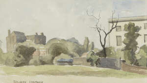 
	
		Elwin Hawthorne, 
		British 1905-1954 -  
		 
		Blackheath; 
		 
		watercolour and...