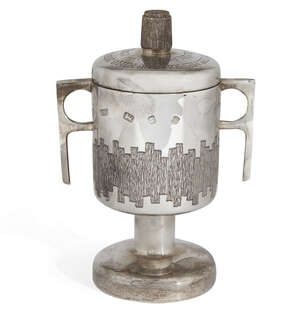 A silver King Edward the Martyr loving cup, London, c.1978, Toye, Kenning & Spencer, the cup a limited edition piece in original box complete with certificate 