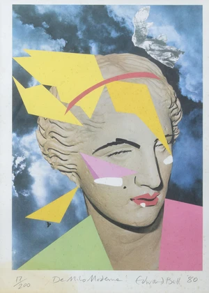 Edward Bell,&nbsp;British 20th/21st Century-&nbsp;De Milo Moderne, 1980;&nbsp;screenprint in colours on wove,&nbsp;