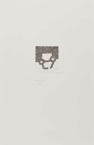 
	
		Eduardo Chillida, 
		Spanish 1924-2002- 
		 
		Joiki II (Musical Instrument II), 1987;...