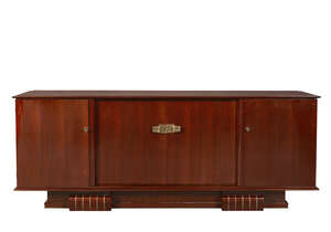 
	
		Attributed to Dominique (French), an Art Deco rosewood sideboard,  
		Circa 1930, 
		