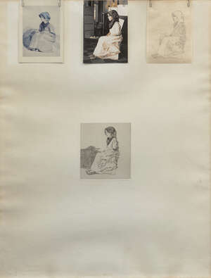 
	
		Sir Peter Blake CBE RDI RA,
		British b. 1932- 
		 
		Liberty as 'A Suffolk Child by...