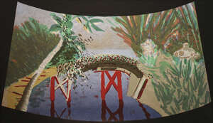 
	
		Patrick Procktor RA RE RWS, 
		British 1936-2003-
		 
		Katsura, Kyoto, 1991; 
		 
		