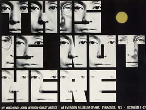 
	
		John Lennon MBE & Yoko Ono,
		British 1940-1980 & Japanese b.1933- 
		 
		This Is Not...