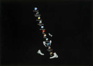 
	
		Shadi Ghadirian, 
		Iranian b. 1974-
		 
		Ctrl+Alt+Del, 2006;
		 
		three digital...