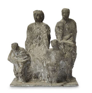 
	
		Geoffrey Harris,
		British 1928-2019-
		 
		Maquette for 'Generations', c. 1964;
		 
		