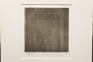 
	
		Jean (Hans) Arp, 
		German/French 1886-1966- 
		 
		Untitled, circa 1955; 
		 
		
