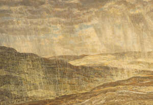 
	
		George Graham II, British 1881-1949- Moorland landscape in the rain, and Cloudy valley...