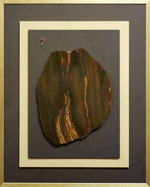 
	
		A banded iron tiger eye specimen, Australia, early Proterozoic (circa 2.5 billion years...