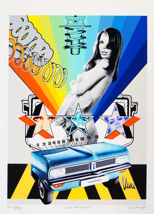 
	
		Ian 'Swifty' Swift, 
		British b.1952- 
		Viva Phillips, 2009; 
		inkjet print in colours,...