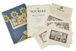 
	
		After Paul Gauguin,
		French 1848-1903-
		 
		Le Sourire, 1952;
		 
		two mimeograph...