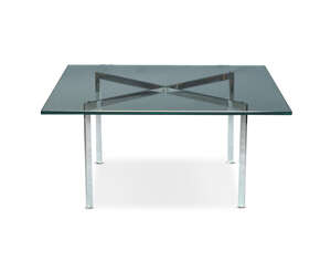 
	
		After Ludwig Mies van der Rohe, a 'Barcelona table', produced by Knoll,
		c.1980,
		The...