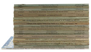 A collection of twenty Sotheby's Chinese and Japanese art catalogues
1970s-1980s
With a 1980...