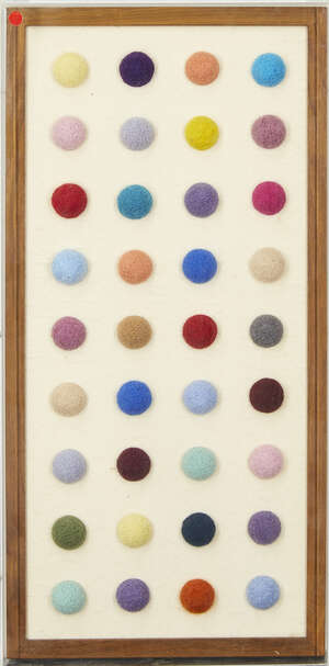 
	
		Lara Hailey, 
		British, late 20th century- 
		 
		Untitled; 
		 
		mixed technique in...
