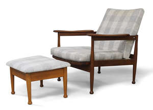
	
		Eric Pamphilon and George Freyer for Guy Rogers, 
		 
		Manhattan lounge chair and...