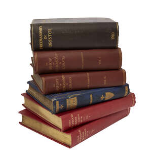 
	
		ROBERTSON, (J. R.), THE HISTORY OF FREEMASONARY IN CANADA, 2 Vols., G. A. Morang & Co...