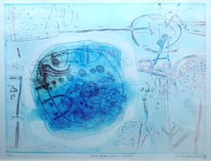 
	
		Shoichi Hasegawa, 
		Japanese b.1929- 
		 
		Java fiore Sous-marine;
		 
		etching...