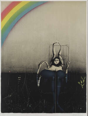 
	
		Paul Wunderlich,
		German 1927-2010-
		 
		Twilight plate 2, 1971;
		 
		lithograph in...