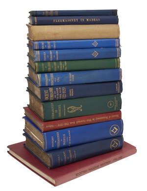 
	
		LE STRANGE, (H.), HISTORY OF FREEMASONRY IN NORFOLK, blue boards, Norwich 1896, together...