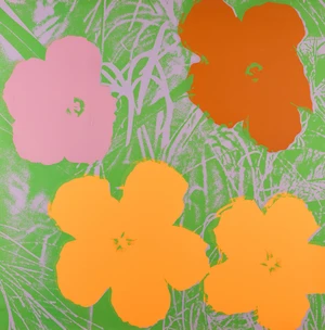 Andy Warhol,&nbsp;American, 1928-1987,&nbsp;Flowers (II.65), 1970;&nbsp;silkscreen ink on paper, from the edition...