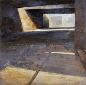 
	
		Nina Murdoch, 
		British b.1970 - 
		 
		Untitled, 1997; 
		 
		egg tempera and oil on...
