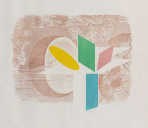 
	
		William Tillyer, 
		British b.1938-
		 
		Nicholson, The Half Vase, 1983;
		 
		etching...