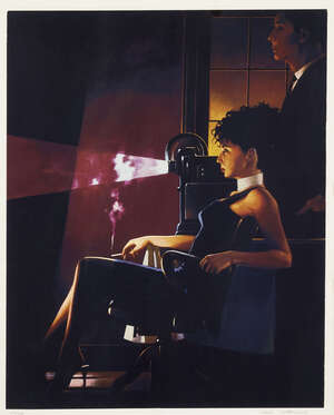 
	
		Jack Vettriano, 
		Scottish b.1951- 
		 
		An Imperfect Past, 2003;
		 
		screenprint in...