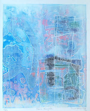 
	
		Shoichi Hasegawa, 
		Japanese b.1929- 
		&nbsp;
		Fleuve Tranquille;
		&nbsp;
		etching with...